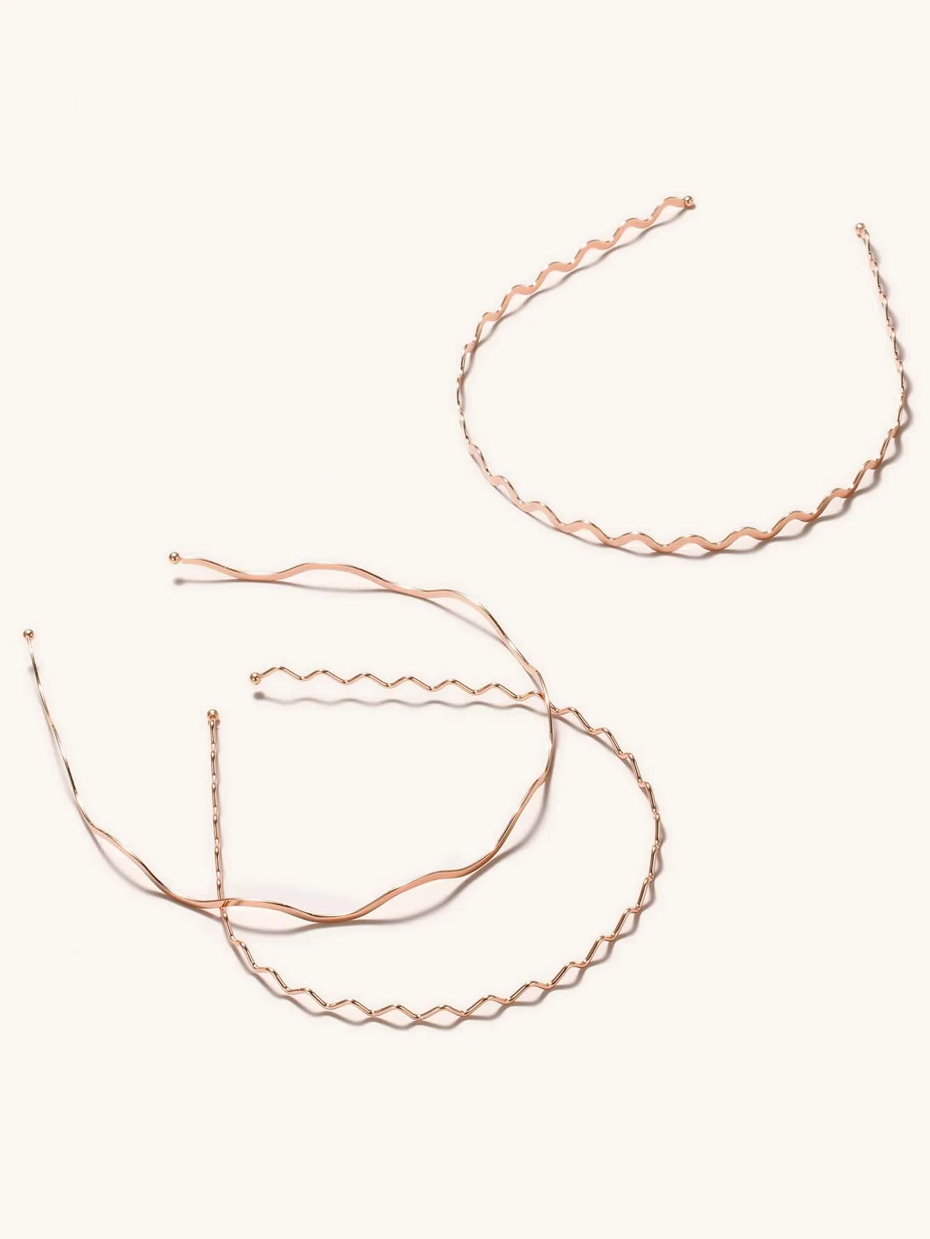 KAILIN Headband Set - Rose Gold