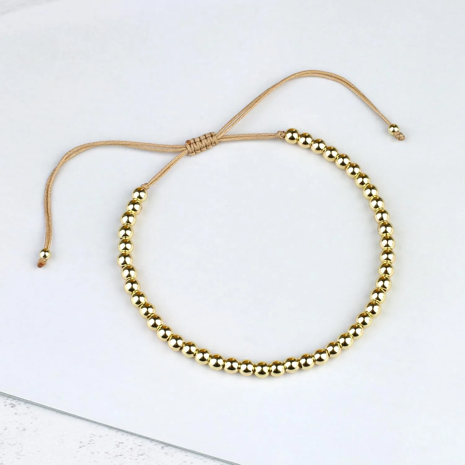 KELITCH Rainbow HEISHI Bead Bracelets Summer Colorful Ajustable Strand Bracelets Women Lucky Handmade Stackable Bracelets Jewelry
