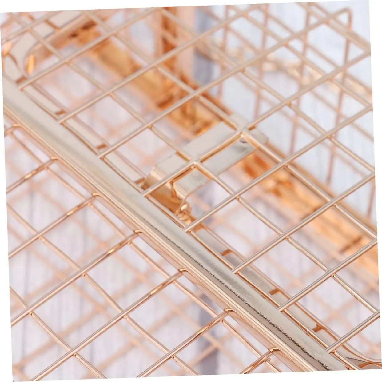 KESYOO 2 pcs metal baskets Evening Bag Clutch Bag Metal Clutch hollow handbag Lady bags dinner bag