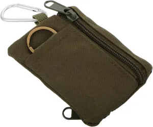 Keychain Pouch Versatile Practical for Keys Coins Outdoor Travel Hiking Small Zipper Pouch Accessory