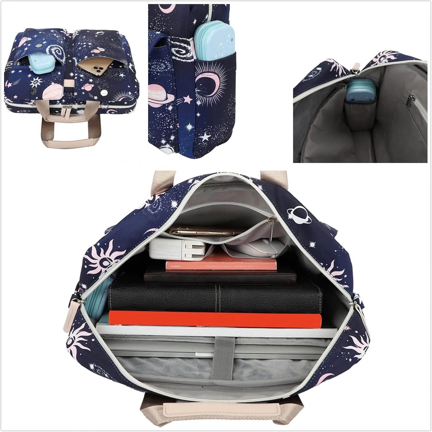 Laptop Briefcase, Water Repellent Multi-Functional Laptop Shoulder Messenger Case Bag (15 inch-15.6 inch, SLB-9)