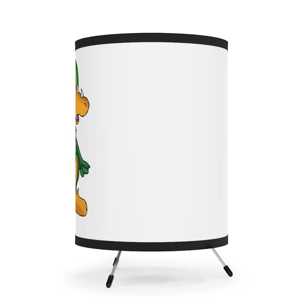 Leafasaur Tripod Lamp with High-Res Printed Shade, US/CA plug