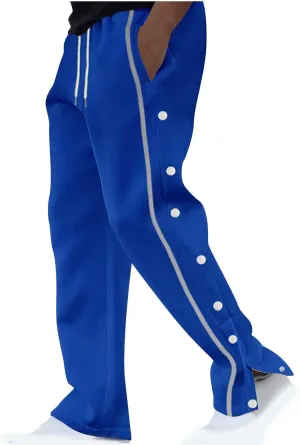 Men Fashion Casual Pants Loose Comfortable Pants Track Stretch Pants Travel Autumn Pants Regular Wide Leg Pants