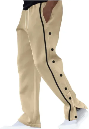 Men Fashion Casual Pants Loose Comfortable Pants Track Stretch Pants Travel Autumn Pants Regular Wide Leg Pants