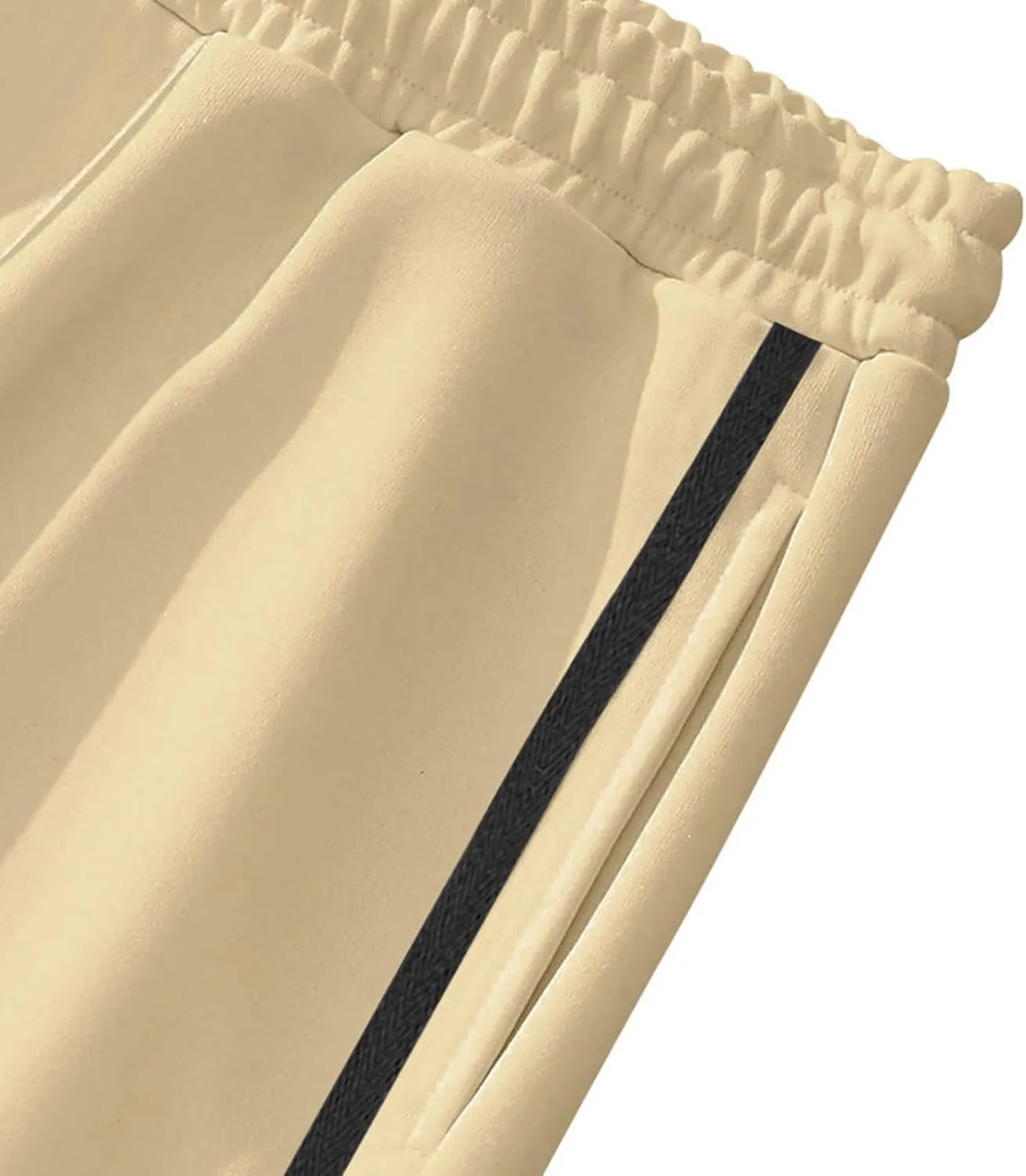 Men Fashion Casual Pants Loose Comfortable Pants Track Stretch Pants Travel Autumn Pants Regular Wide Leg Pants