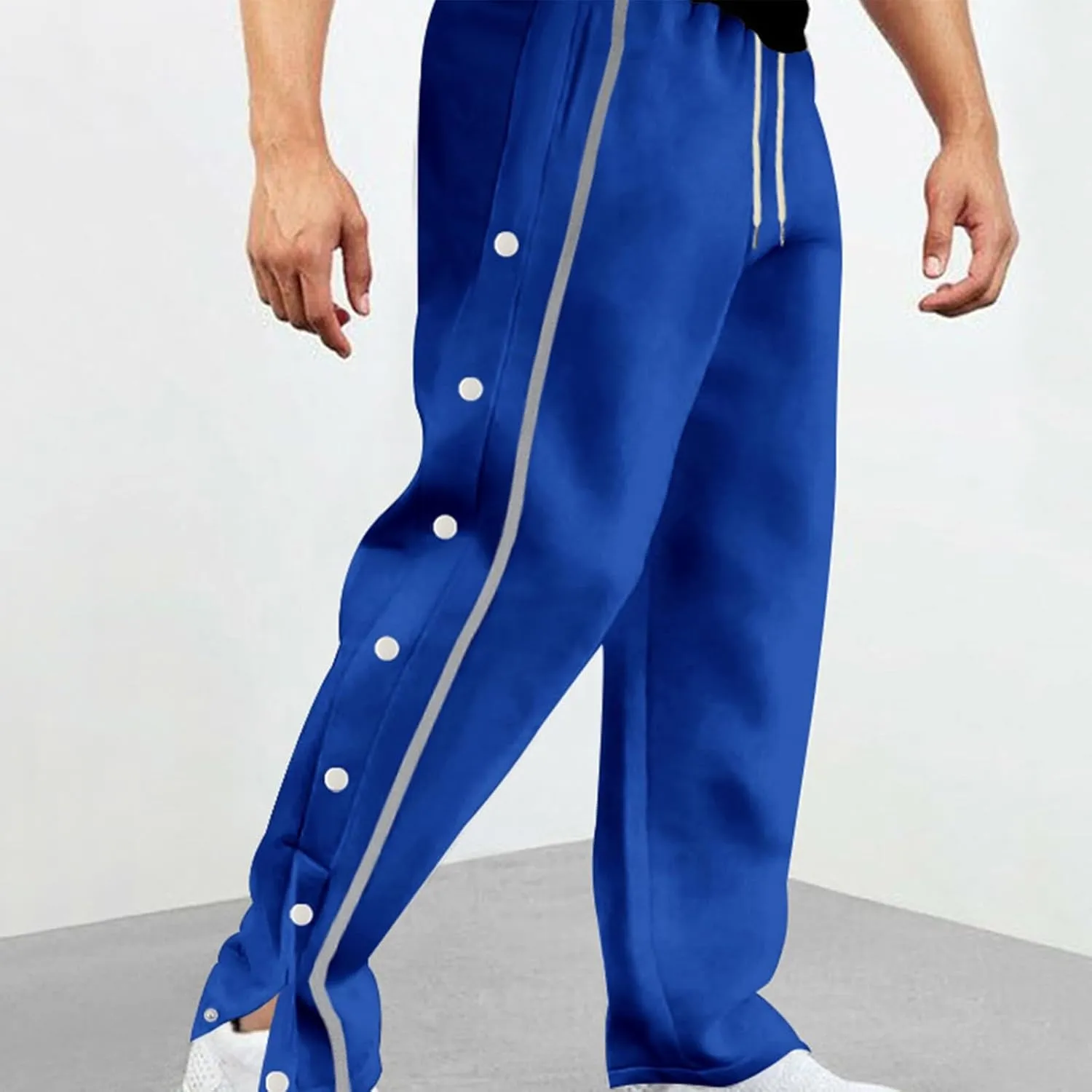 Men Fashion Casual Pants Loose Comfortable Pants Track Stretch Pants Travel Autumn Pants Regular Wide Leg Pants