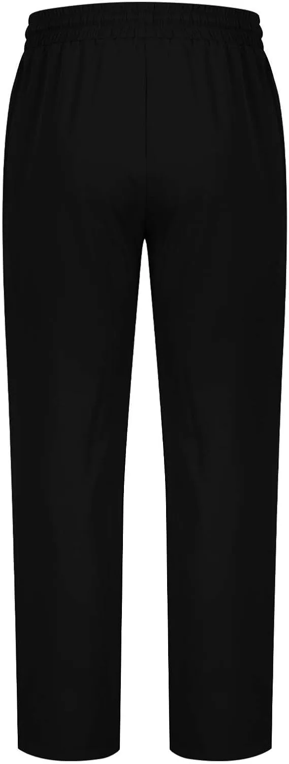 Men Fashion Sport Pants Straight Fit Cargo Pants Solid Casual Pants Stretch Jogger Pants Classic Comfort Pants