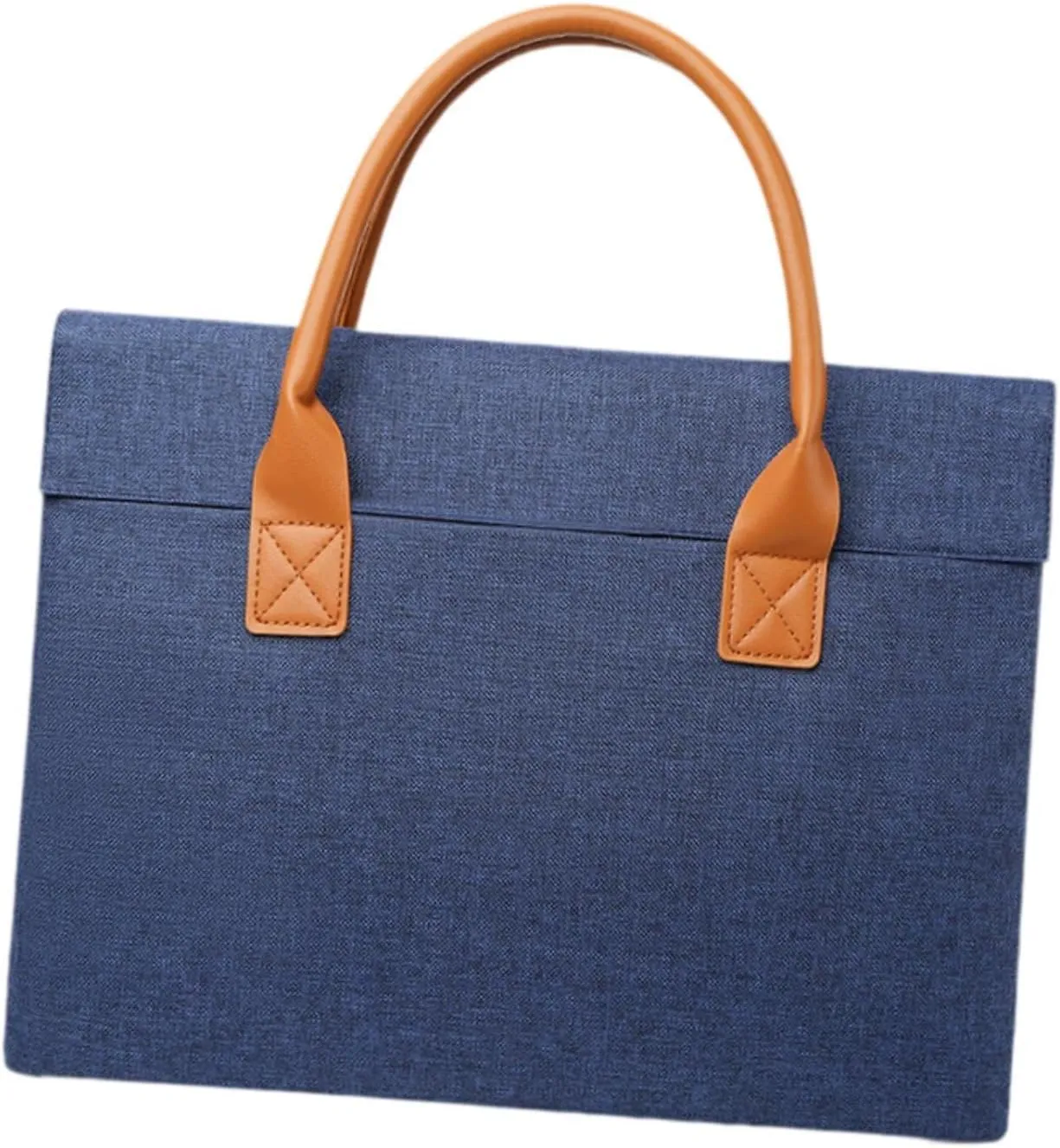 Men Women Briefcase Business Waterproof Wear Resistant Practical Trendy Handbag