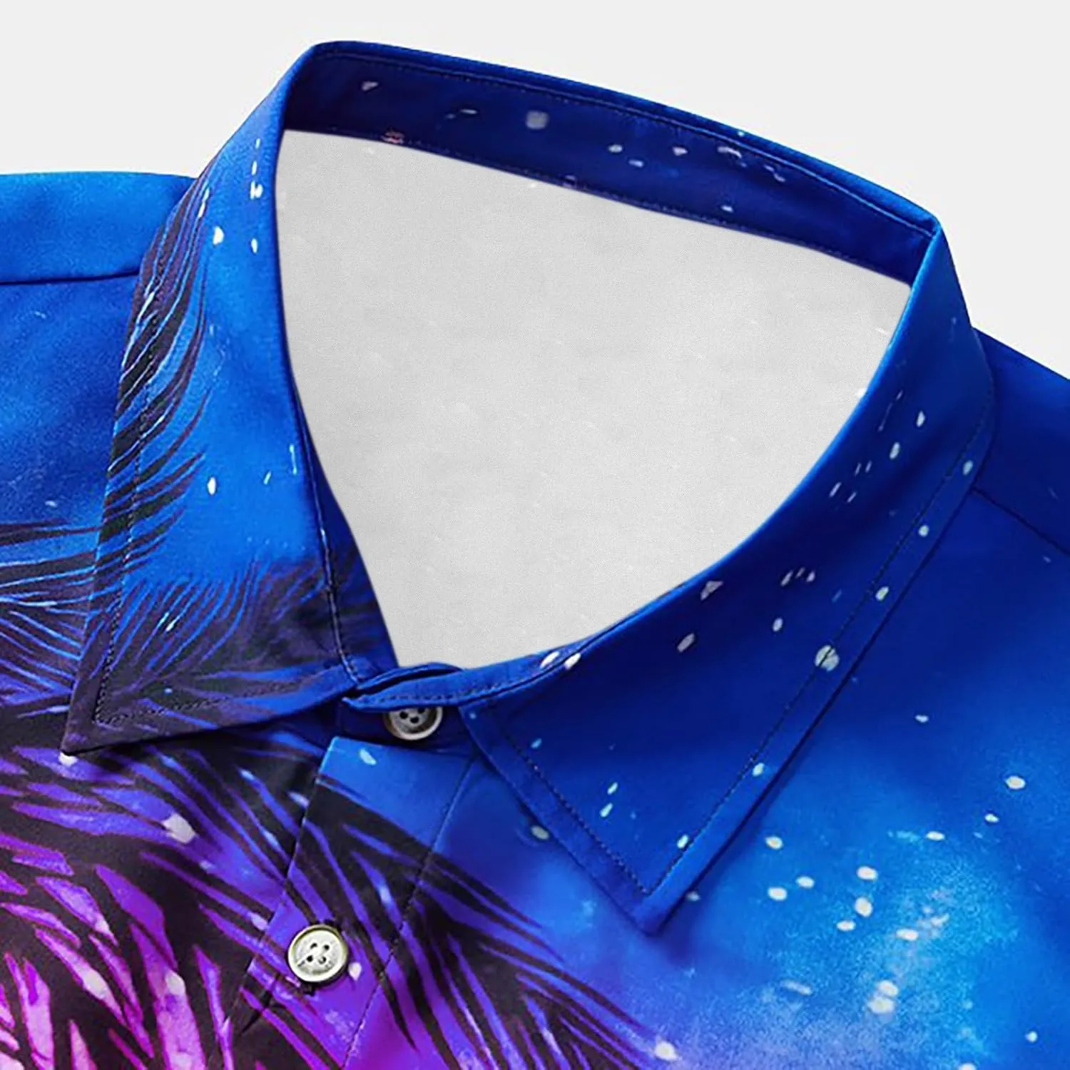 Men's Hawaiian Floral Shirts Cotton Linen Beach Flower Shirt and Long Suits Mens Printed Summer Beach Casual