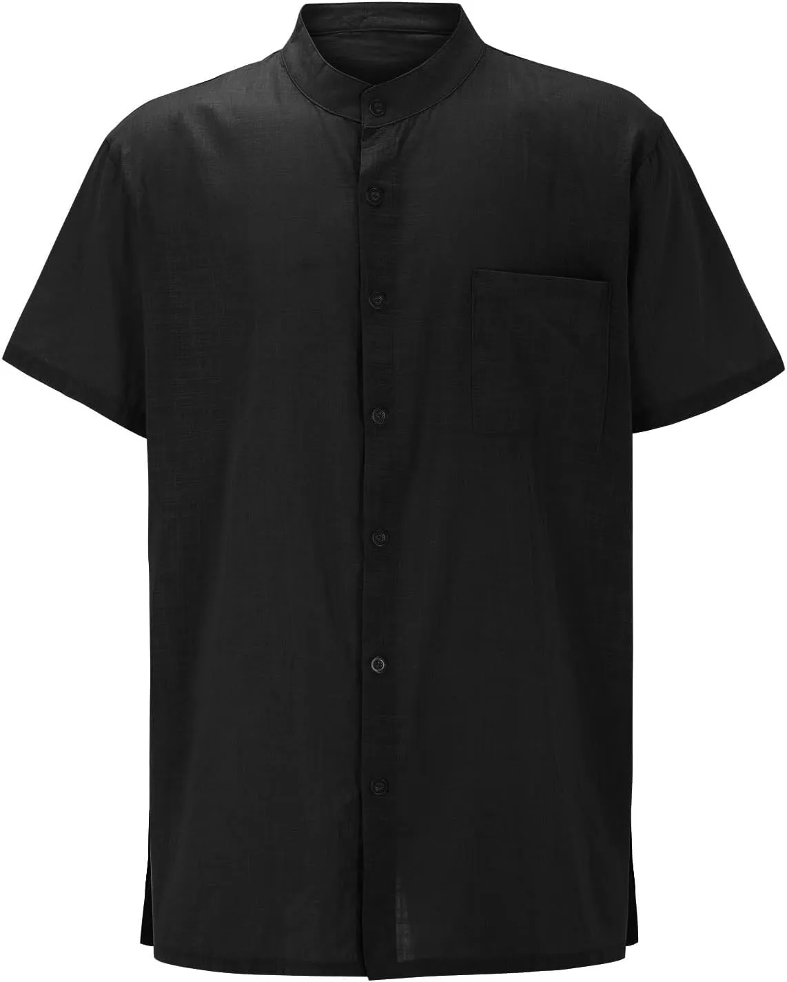 Mens Linen Shirts Casual Short Sleeve Button Down Lightweight Summer Shirt Hawaiian Beach 2024 Vacation Shirts