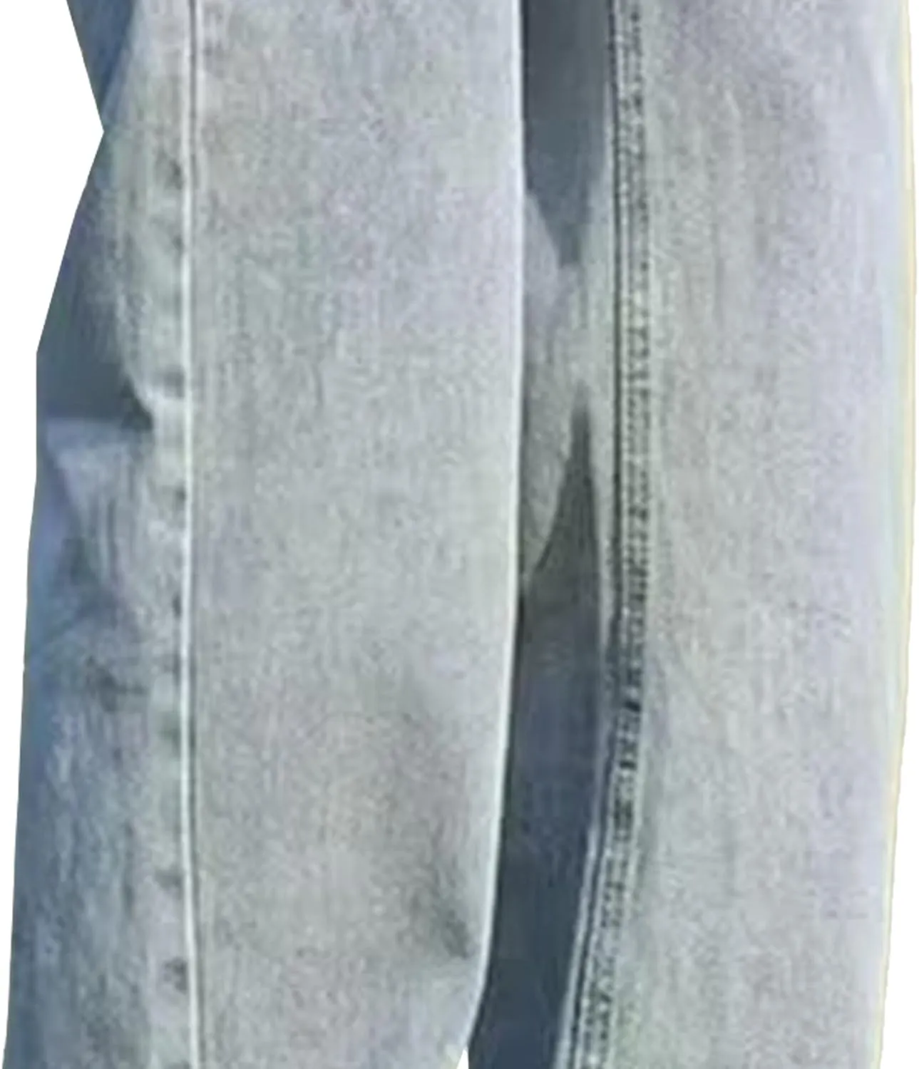 Men's Straight Wide Leg Streetwear Jeans Regular Fit Classic Denim Pants Washed Vintage Jeans Trouser