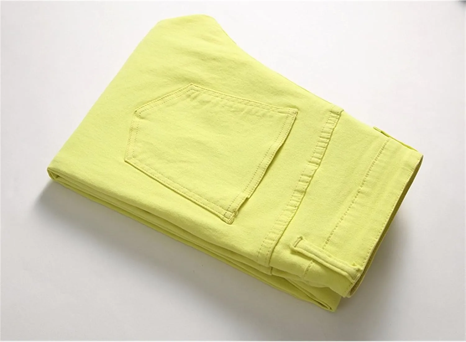 Men's Stretch Solid Vintage Jeans Cotton Casual Streetwear Denim Pants Straight Leg Classic Jeans Trouser