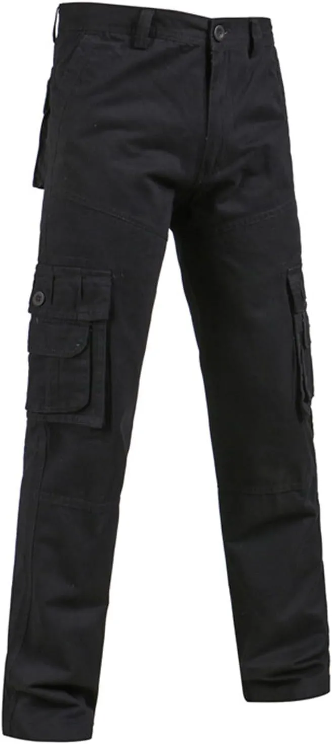 Mens Tactical Pants Lightweight Work Pants Stretch Cargo Pants Outdoor Activity Hiking Pants with Multi Pockets