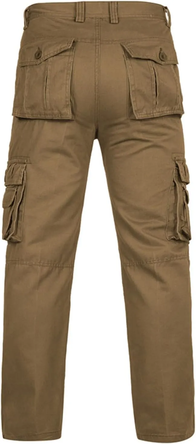 Mens Tactical Pants Lightweight Work Pants Stretch Cargo Pants Outdoor Activity Hiking Pants with Multi Pockets