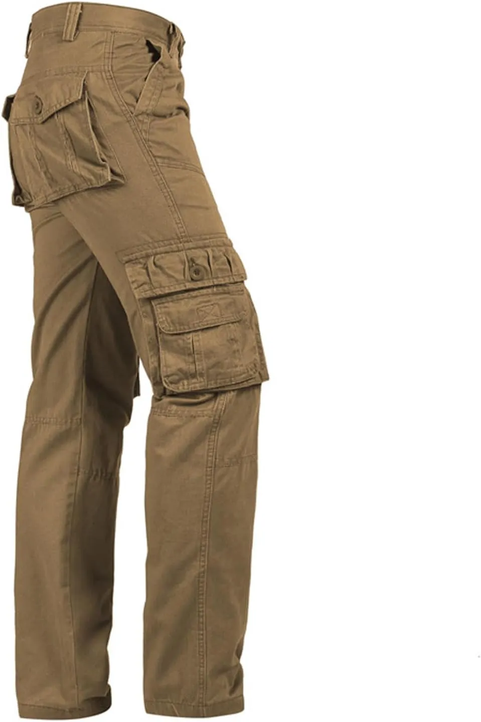 Mens Tactical Pants Lightweight Work Pants Stretch Cargo Pants Outdoor Activity Hiking Pants with Multi Pockets