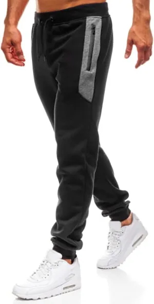 Mens Workout Cargo Sweatpants Pants Elastic Waist Pants Jogging Running Pants Training Pant Mens Fashion Cargo Pants