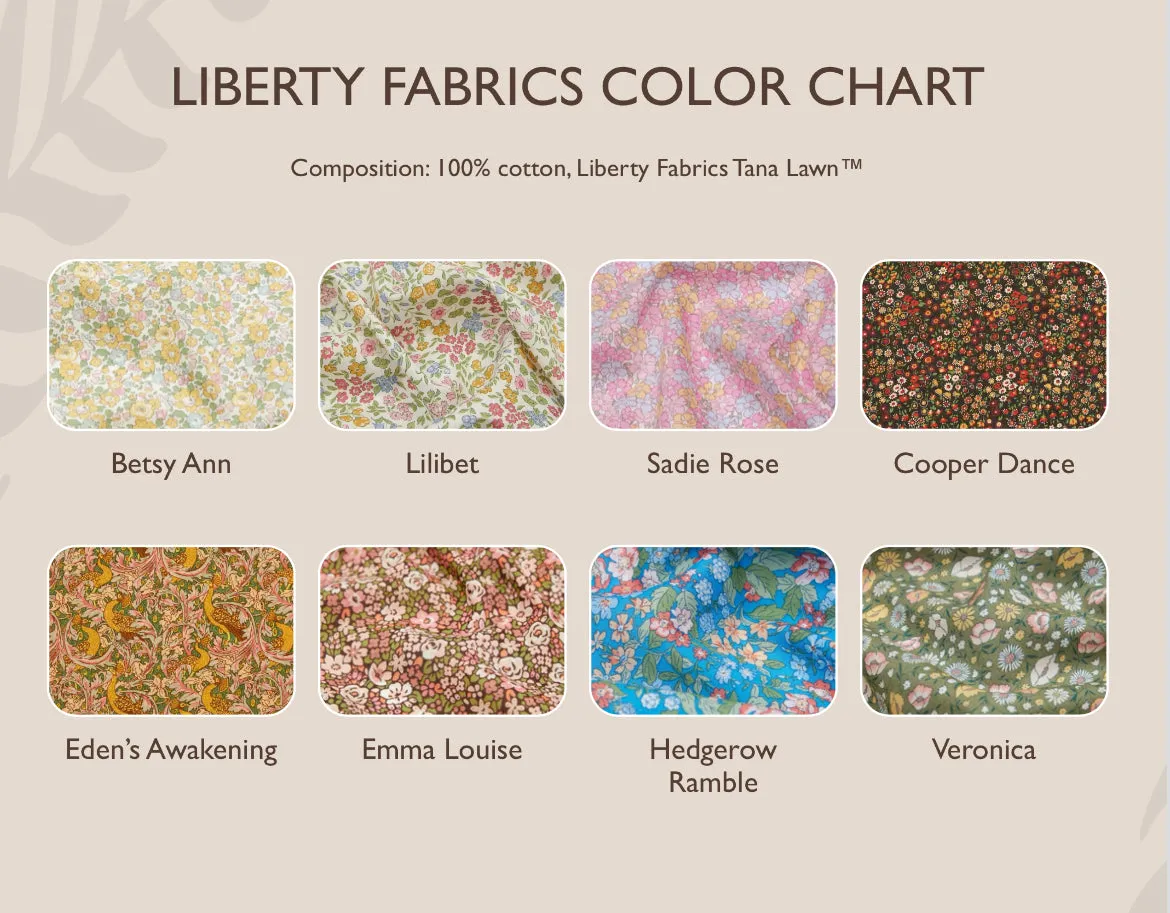 Mini Penny Hair Bow in Betsy Ann Liberty Print