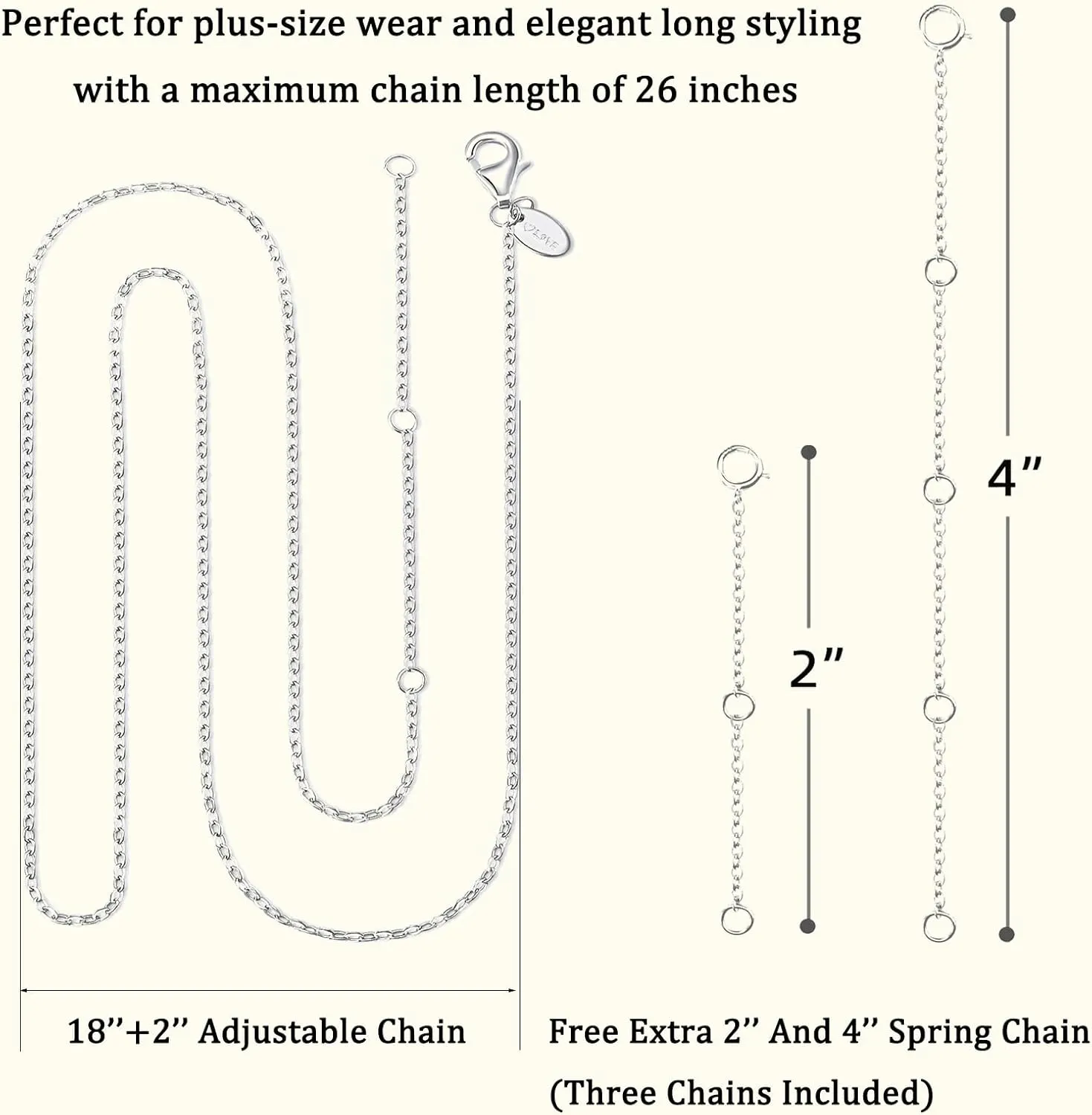 Mom Necklace for Plus-Size Women with 20''   6'' Adjustable Chain, S925 Sterling Silver May Birthstone Emerald Heart Necklaces, Mothers Day Birthday Gift from Daughter Son to Mom Wife Grandma
