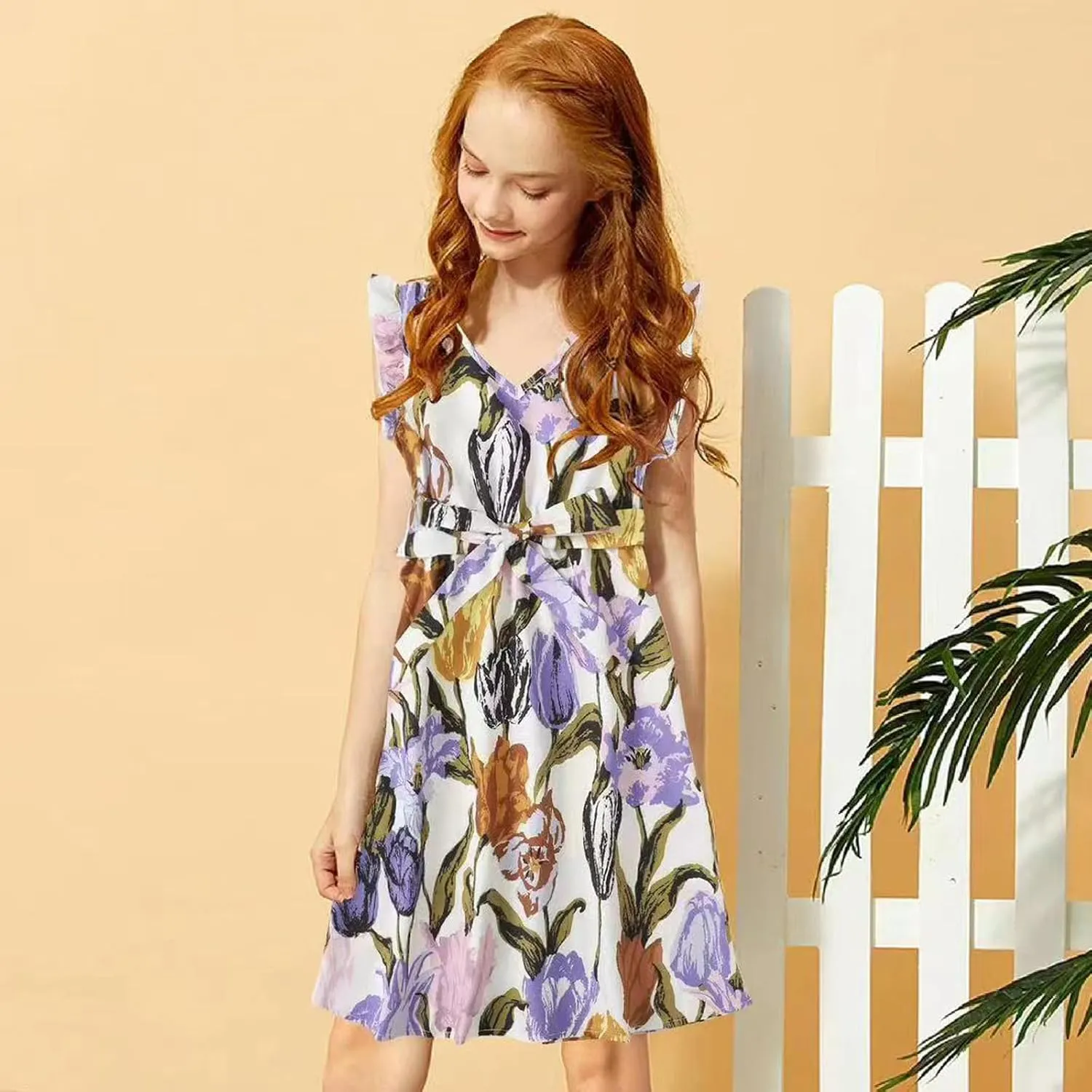 Mommy and Me Family Matching Outfits Women and Girls Stylish Dresses