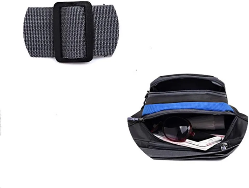 Multi Functional Waist Bag for Leisure and Sports Men's Crossbody Bag Chest Bag Outdoor Running Waist Bag