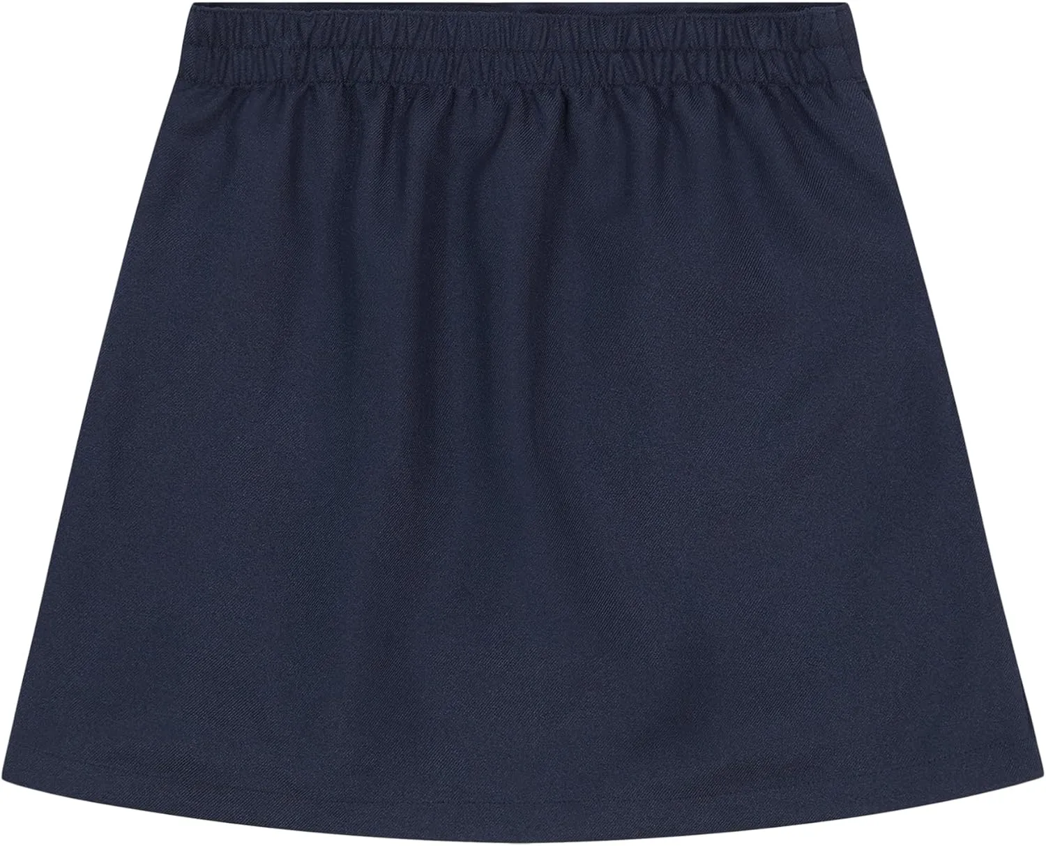 Nautica Girls' School Uniform Pleated Pull-on Scooter Skirt with Undershorts, Knit Waistband & Functional Pockets
