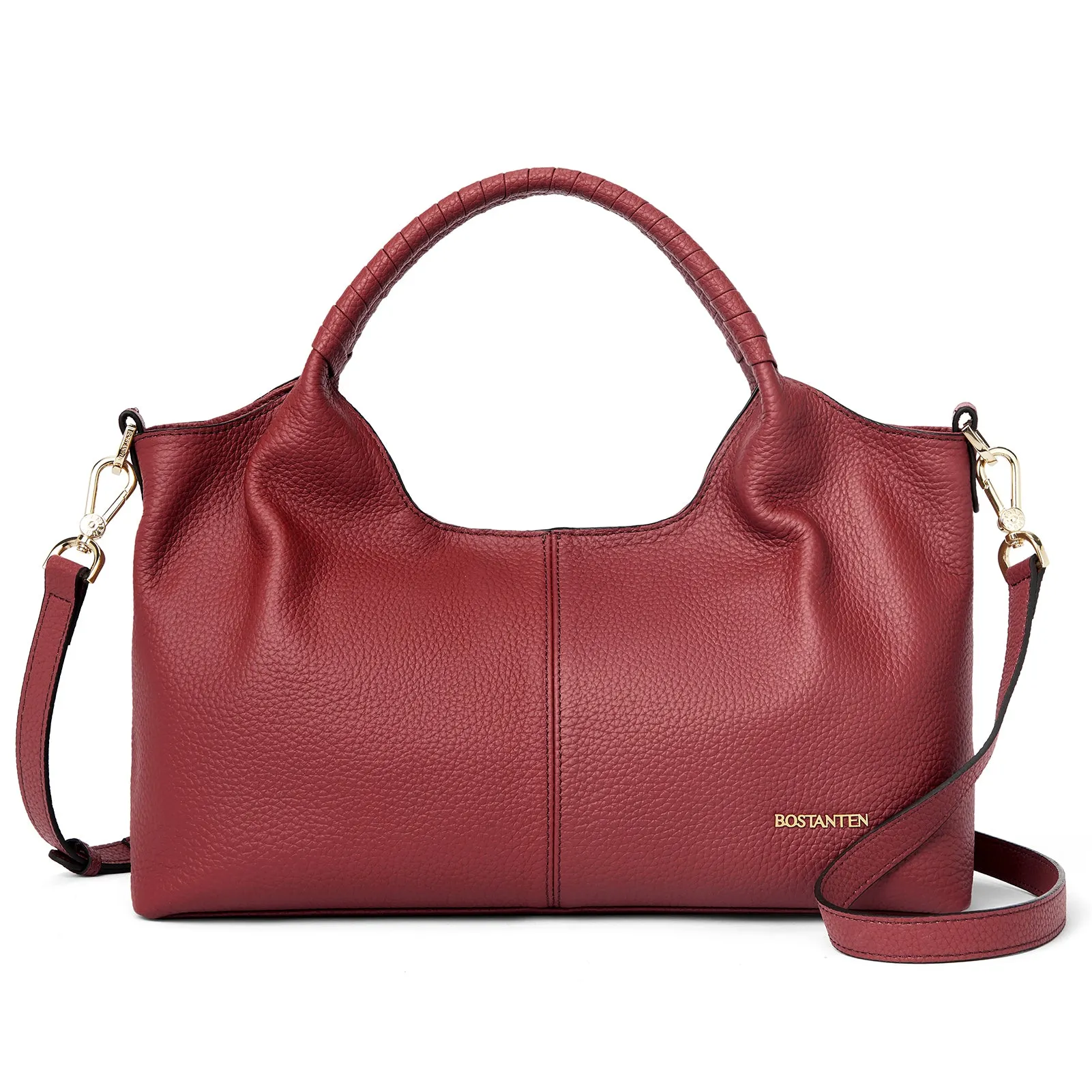 Nevin Genuine Leather Satchel Hobo Top Handle Tote Handbags