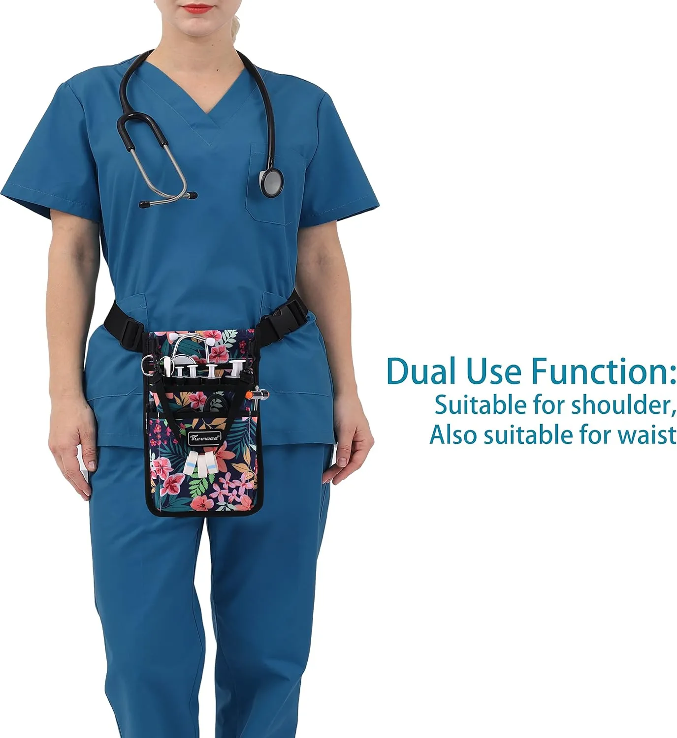 Nurse Storage Bag Practical Waist Bag Nurse Pocket Bag belt organizer pouch.