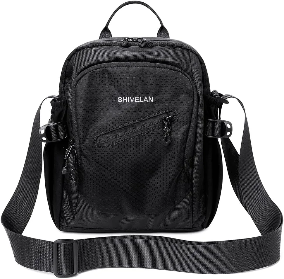 Nylon Crossbody Travel Bag for Women & Men Multi functional outdoor sports shoulder bag for travelsportshiking etc