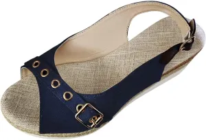 Orthopedic Wedge Sandals for Women 2025 Platform Sandals with Arch Support Summer Comfortable Dressy Sandal Open Toe Ankle Strap Flatform Beach Casual Slip on Sandals