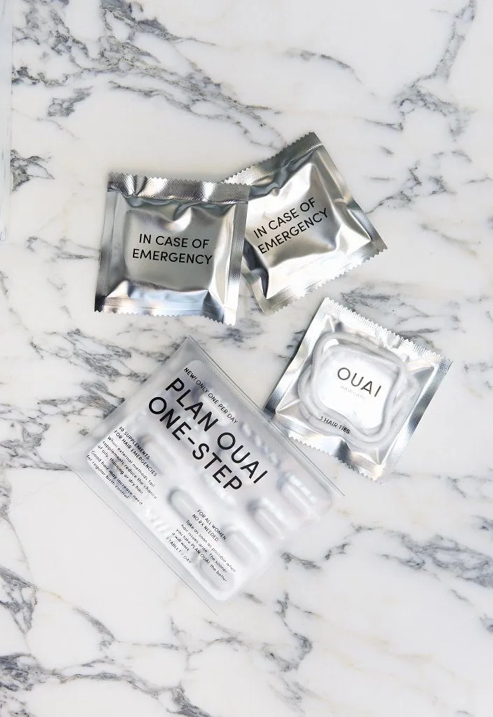 OUAI Condom Hair Ties (3 pack)