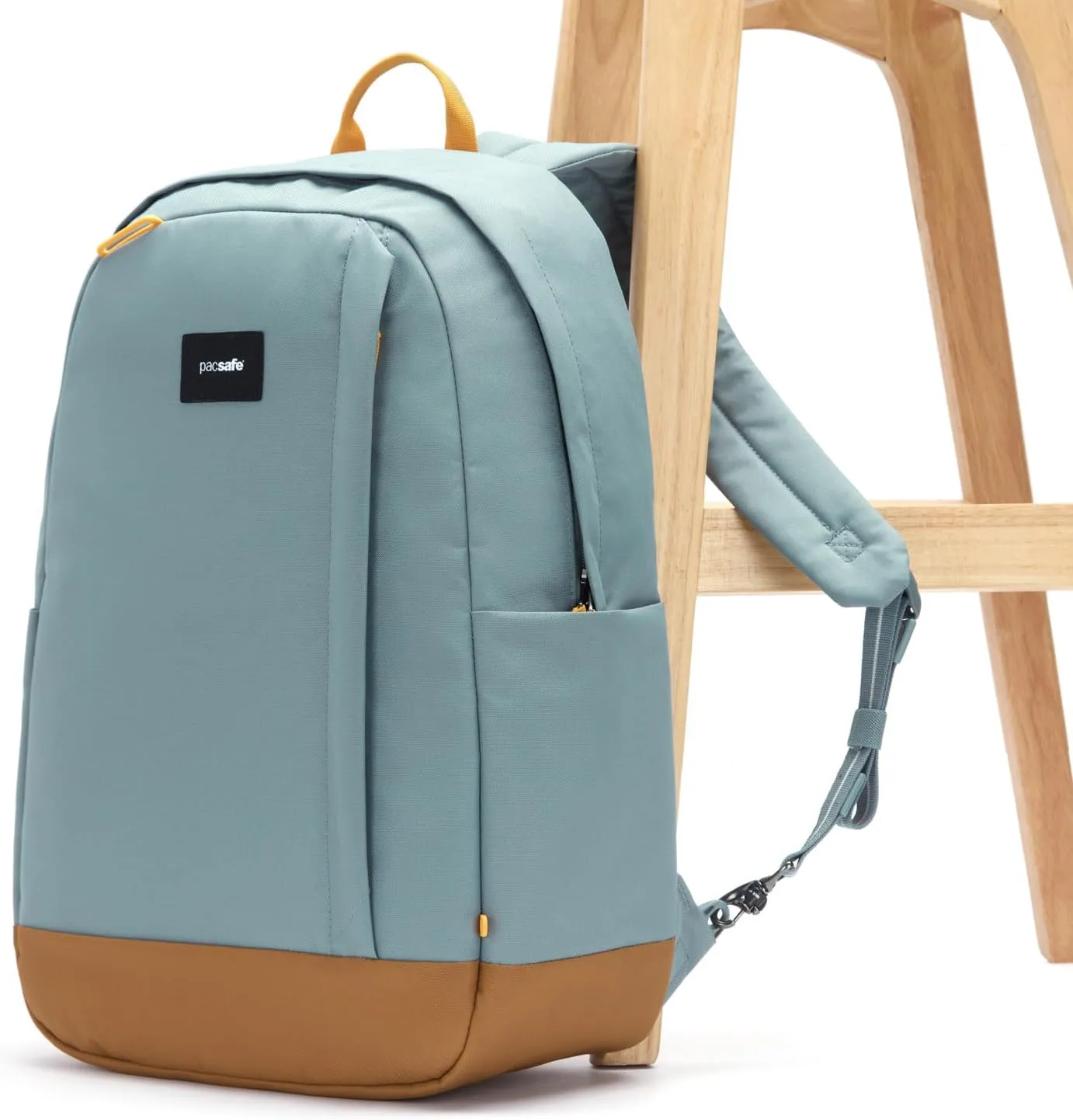 Pacsafe GO 25L Anti Theft Backpack, Fresh Mint