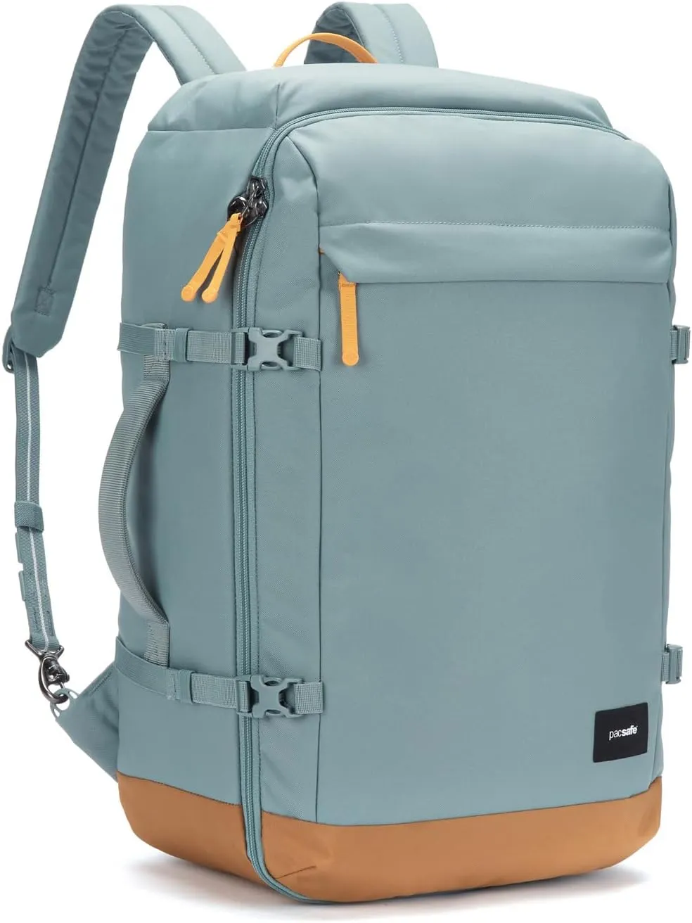 Pacsafe GO Anti Theft 44L Carry-on Backpack, Fresh Mint
