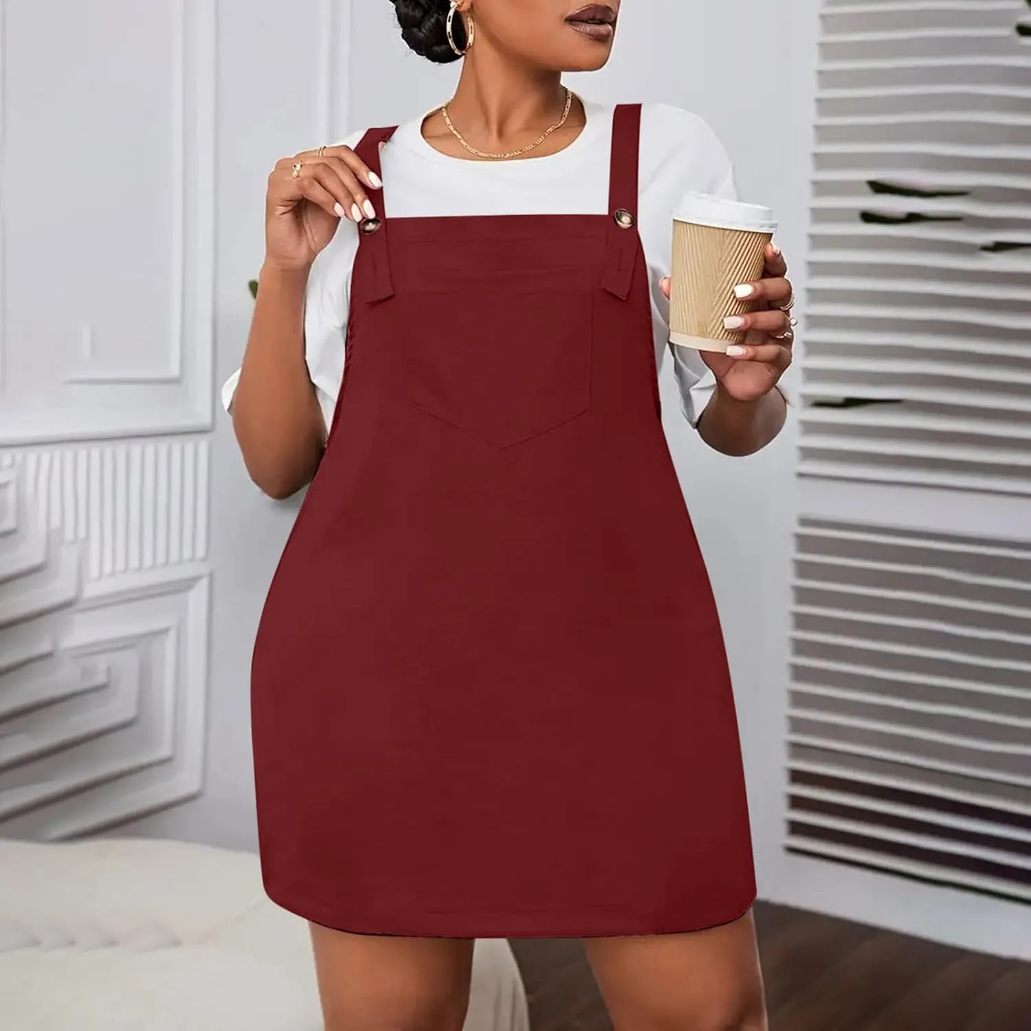 Plus Size Summer Outfits, Women's Summer Dresses, Bohemian Dress for Women Short, Sundresses for Women 2024 Midi
