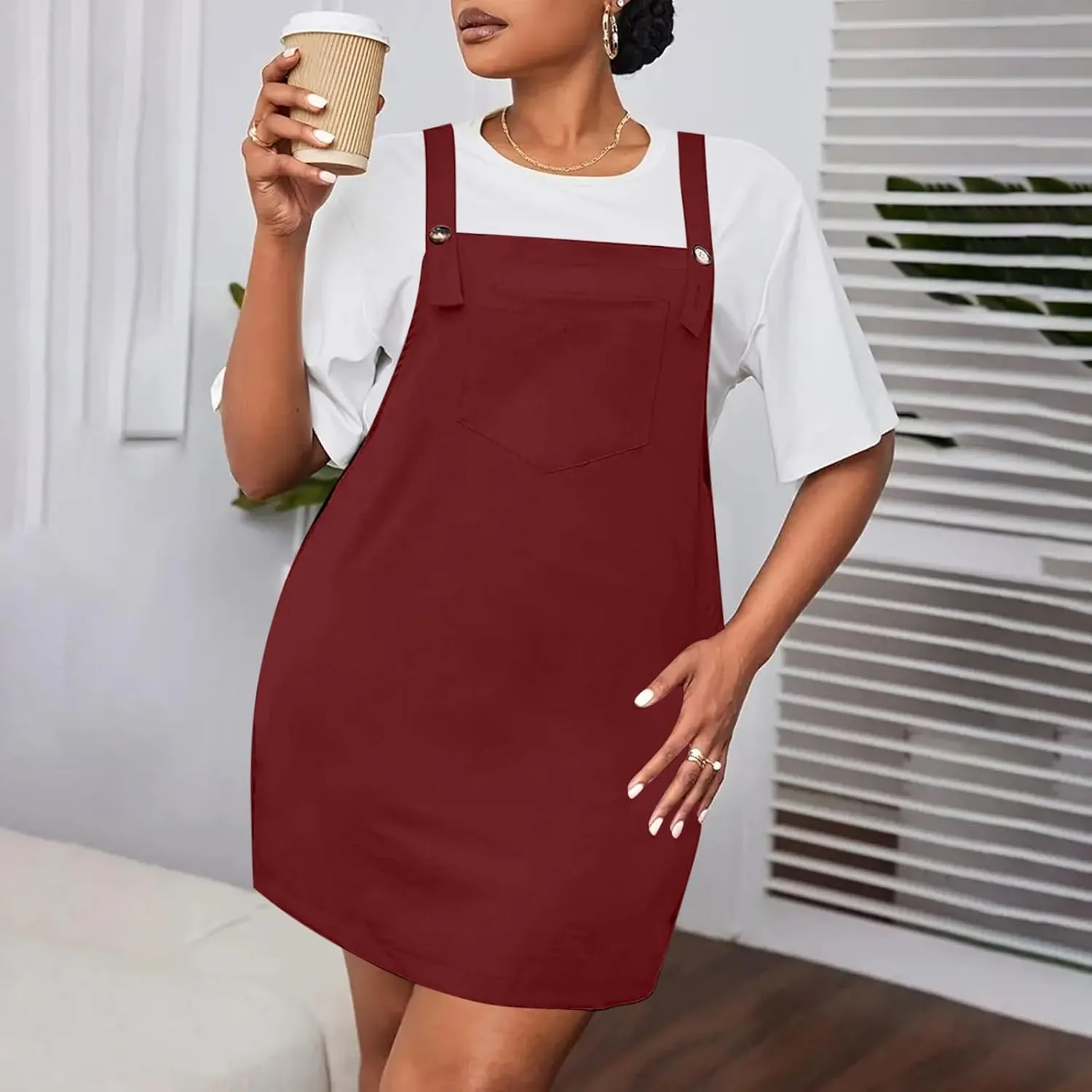 Plus Size Summer Outfits, Women's Summer Dresses, Bohemian Dress for Women Short, Sundresses for Women 2024 Midi