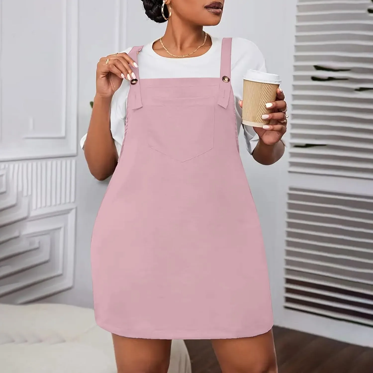 Plus Size Summer Outfits, Women's Summer Dresses, Bohemian Dress for Women Short, Sundresses for Women 2024 Midi