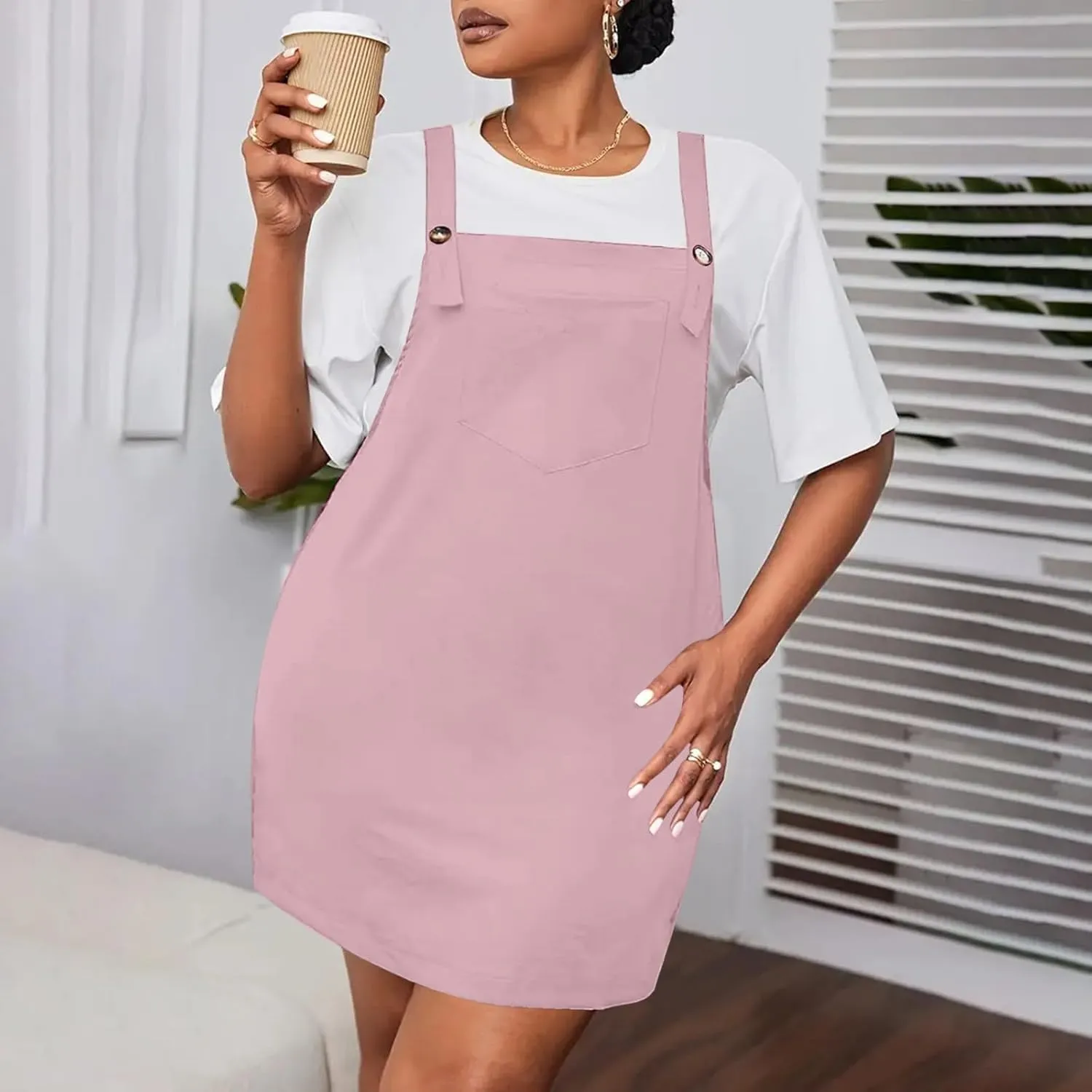 Plus Size Summer Outfits, Women's Summer Dresses, Bohemian Dress for Women Short, Sundresses for Women 2024 Midi