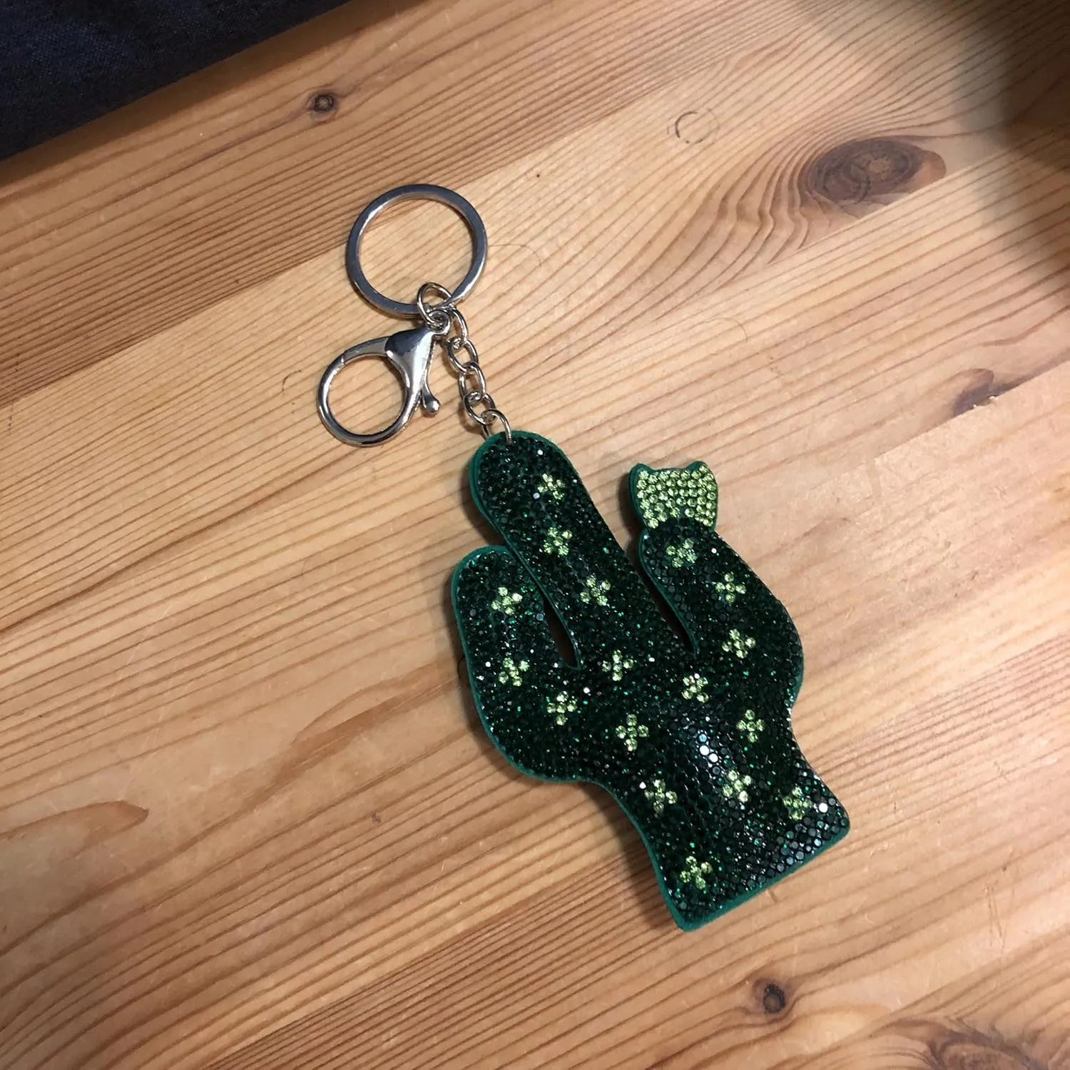 Popfizzy Bling Accessories - Rhinestone & Charms Keychain Set for Women, Perfect for Car Keys & Handbags