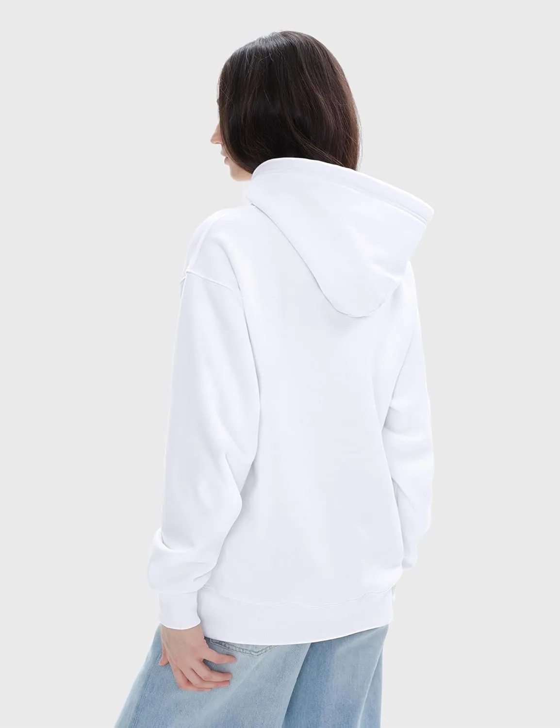 PUMIEY Womens Oversized Hoodies Cozy Fleece Sweatshirt with Pocket Long Sleeve Outfits Tops Fall Fashion 2024