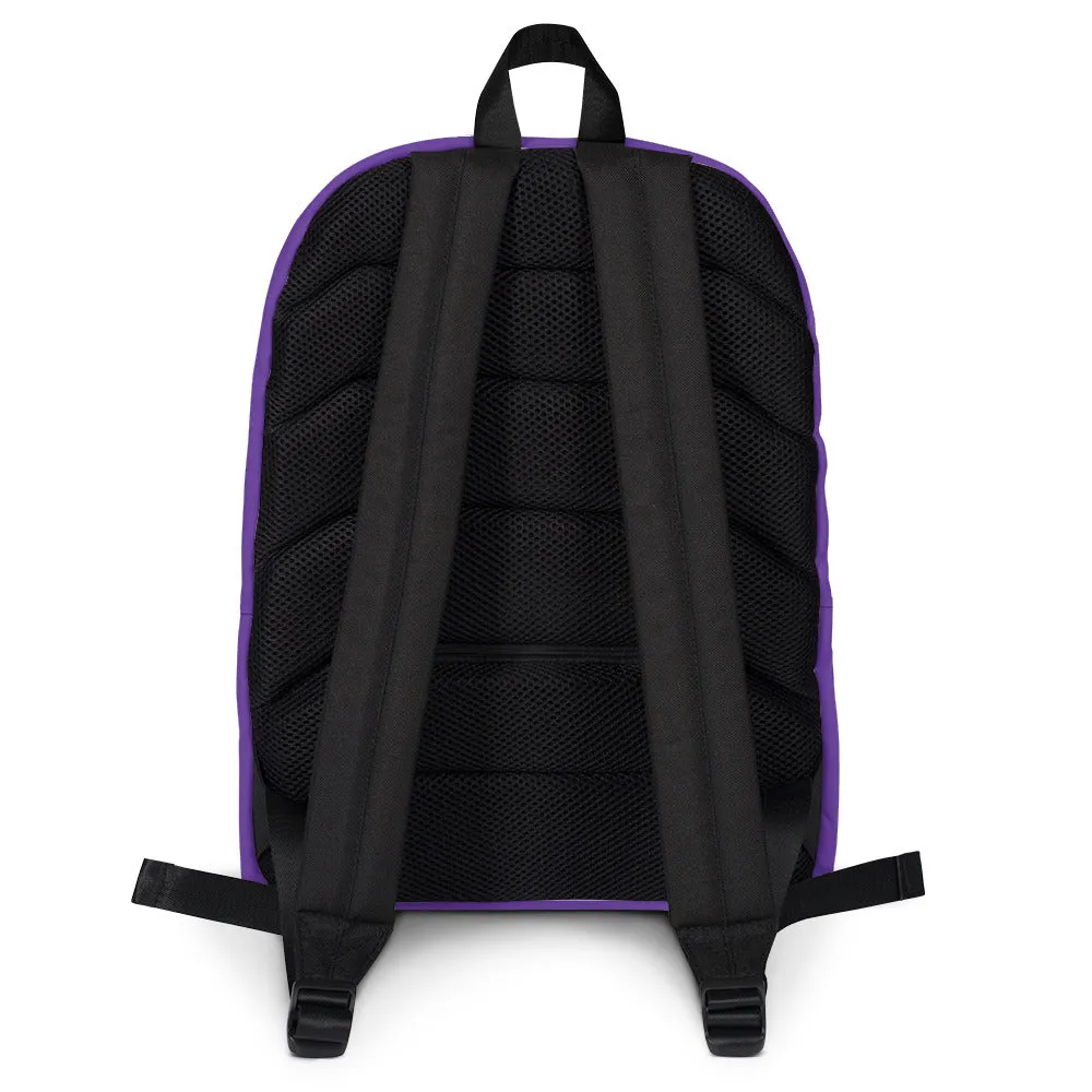 PURPLE & BLACK EAUX. Backpack