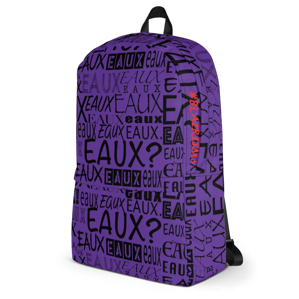 PURPLE/BLACK ALLEAUXVER Backpack