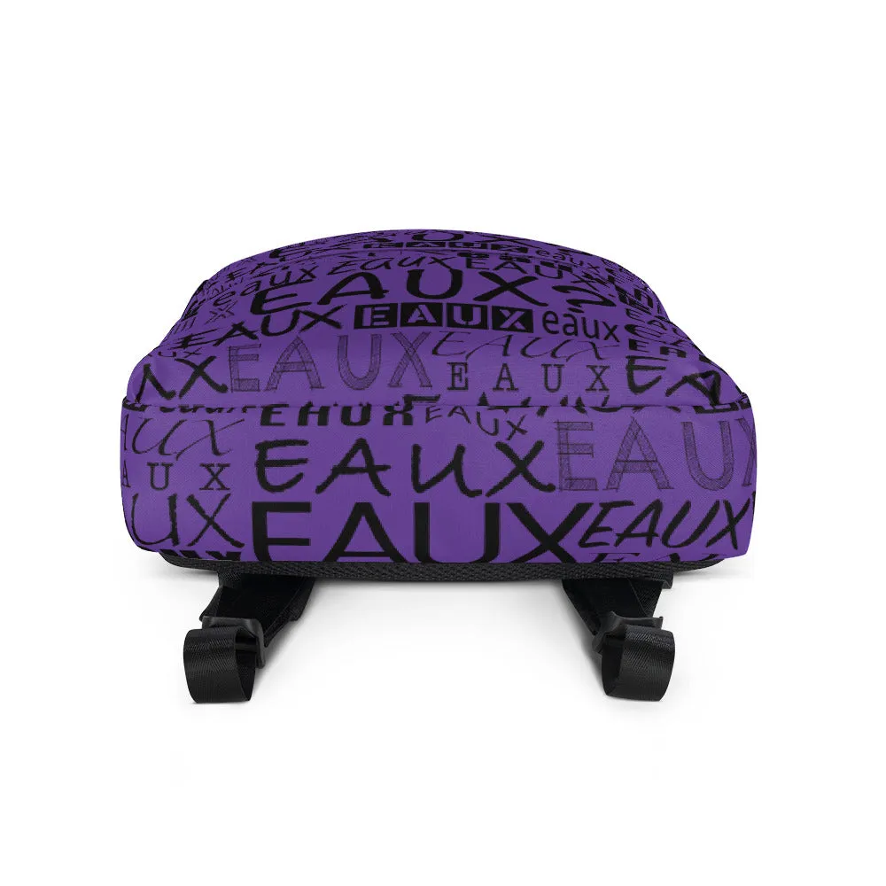 PURPLE/BLACK ALLEAUXVER Backpack