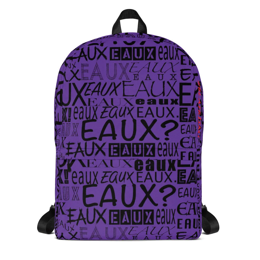 PURPLE/BLACK ALLEAUXVER Backpack