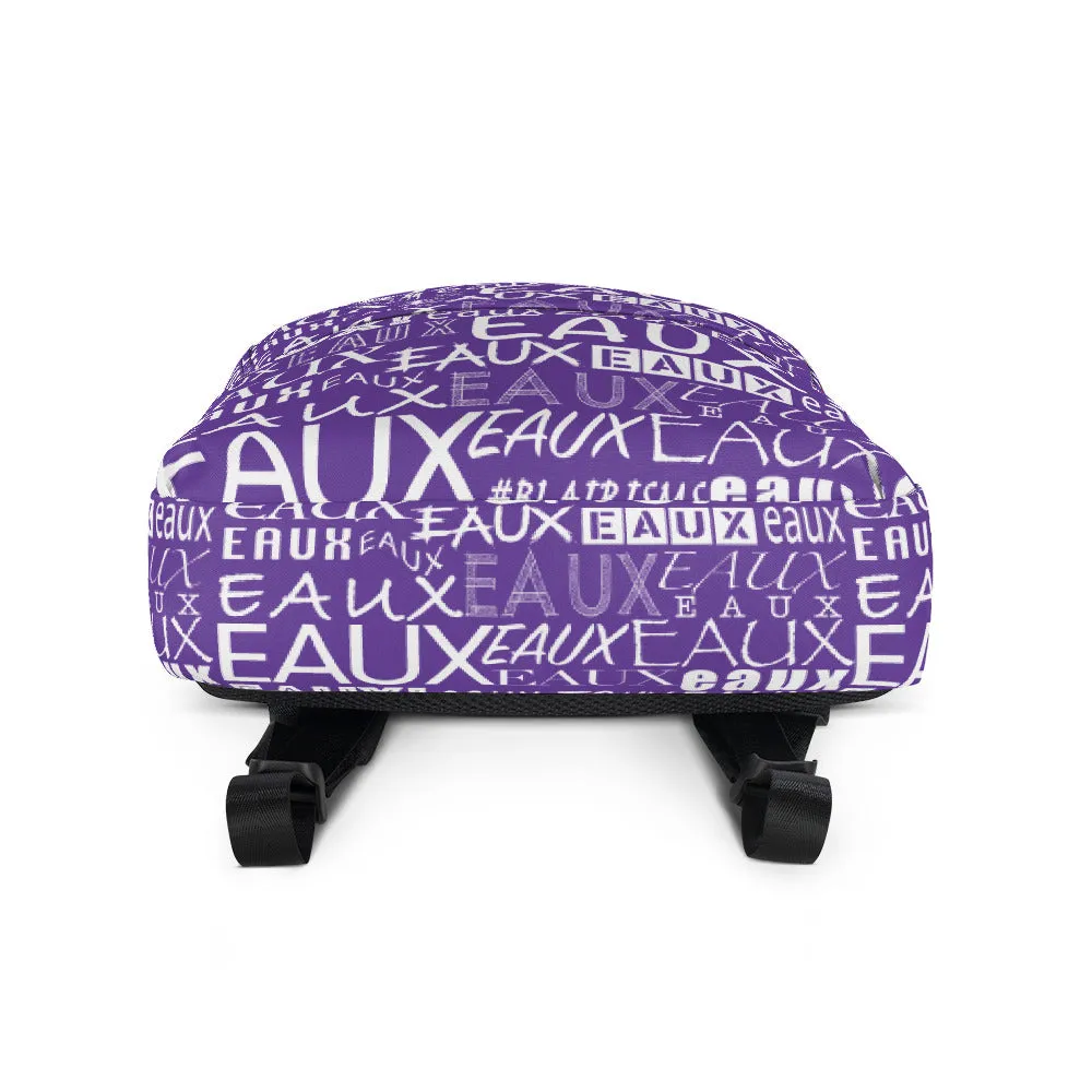 PURPLE/WHITE ALLEAUXVER Backpack