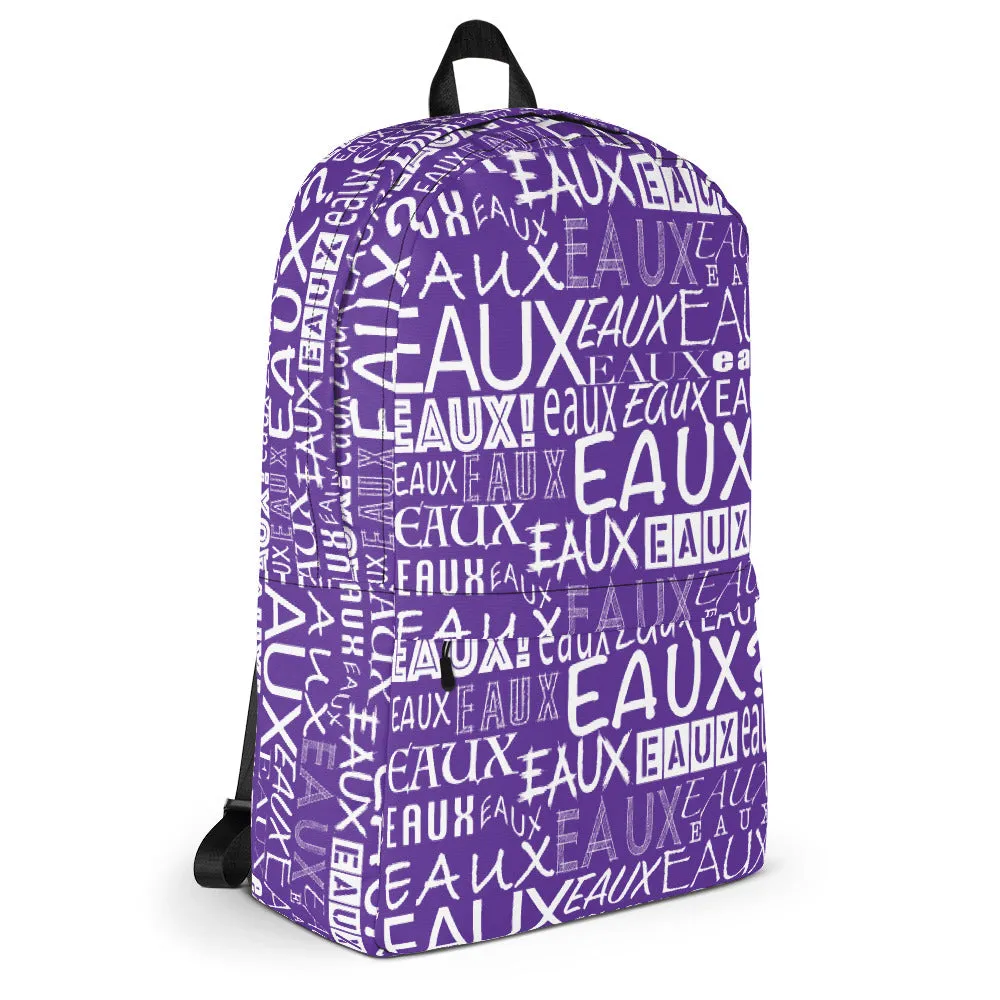 PURPLE/WHITE ALLEAUXVER Backpack