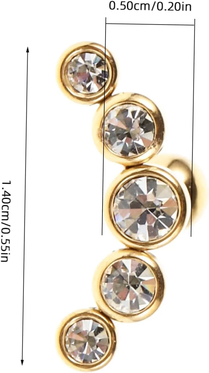 Push Earrings Minimalist Stainless Steel Studs Elegant Design for Daily Wear and Special Events