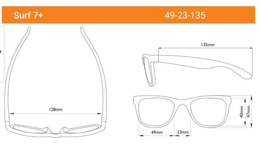 Real Shades - Surf Sunglasses - White - Kids