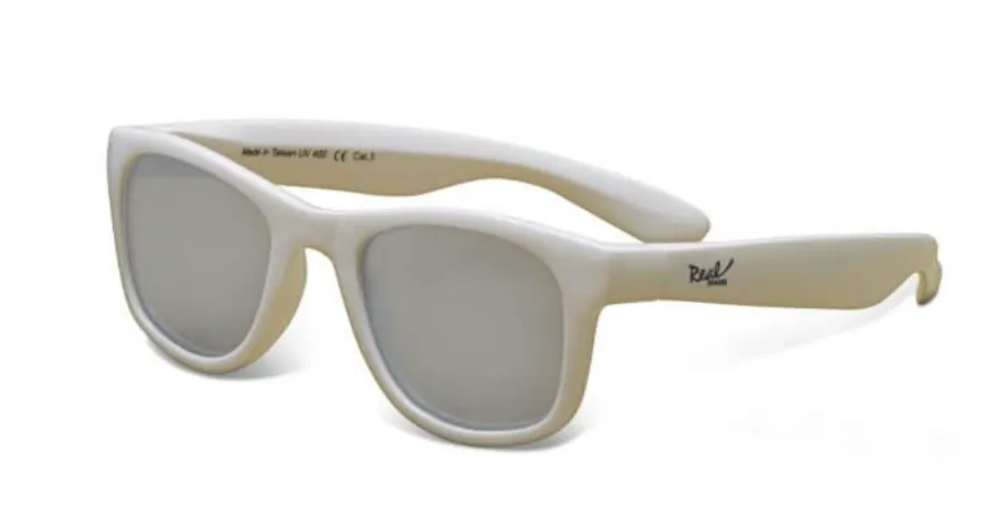 Real Shades - Surf Sunglasses - White - Kids