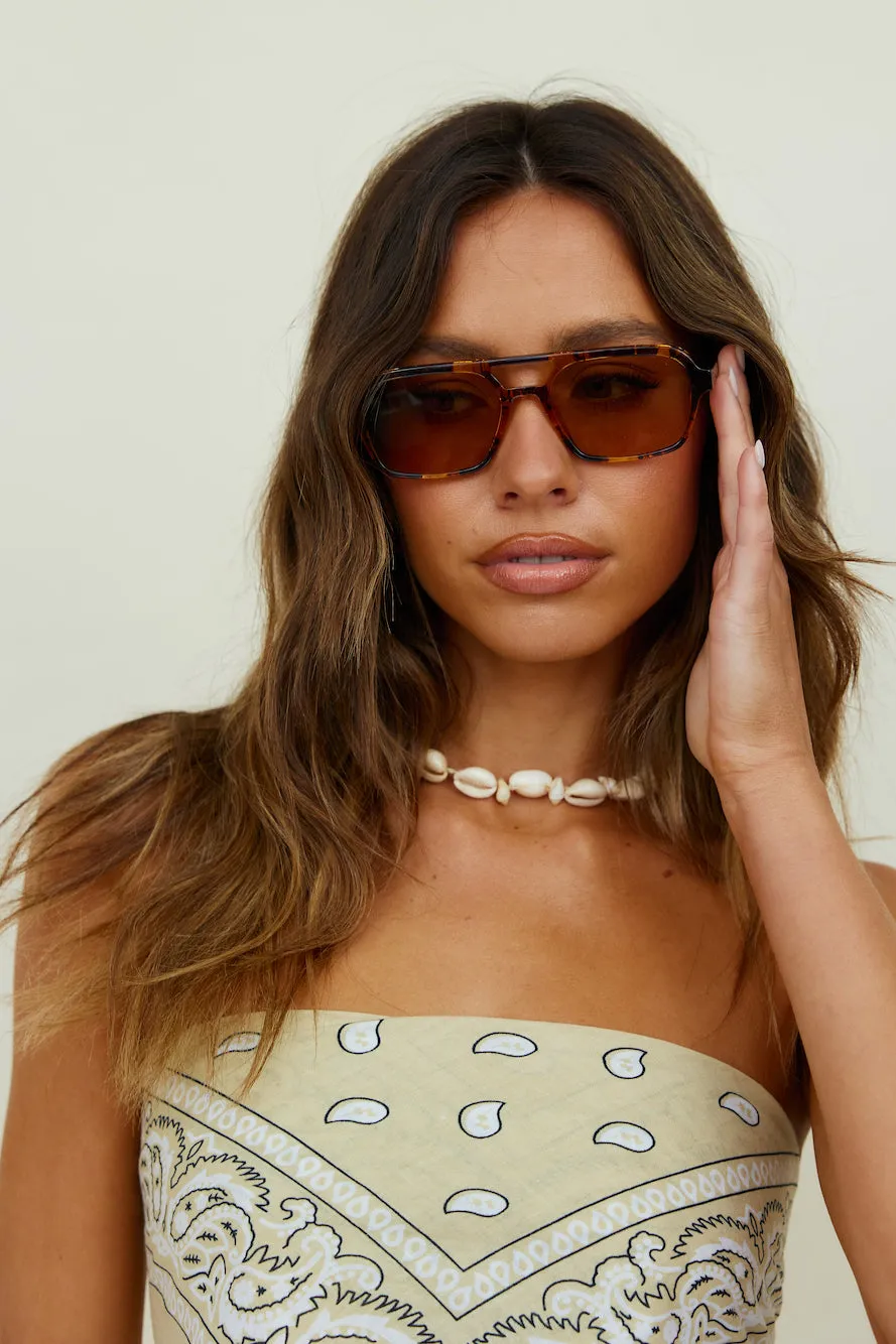 REALITY Tomorrowland Sunglasses Honey Turtle