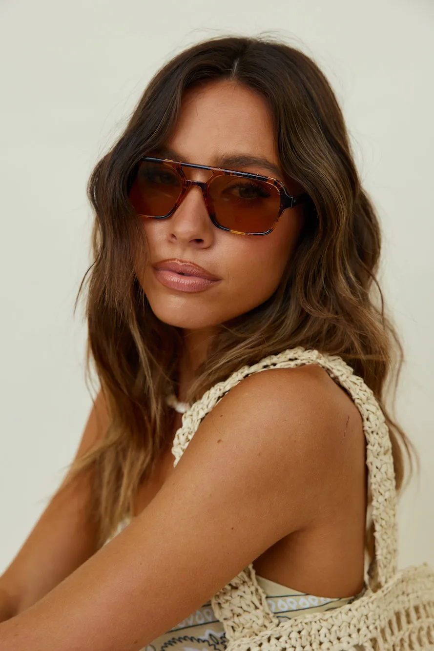 REALITY Tomorrowland Sunglasses Honey Turtle
