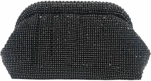 Rhinestone Purse for Women Dumpling Clutch Bag Formal Crystal Evening Handbag Sparkly Wedding Cloud Bag Shoulder Bag